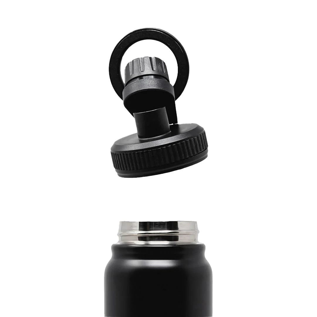 Emjoi MagSafe Stainless Steel Sport Bottle With MagSafe 900 ml - Black