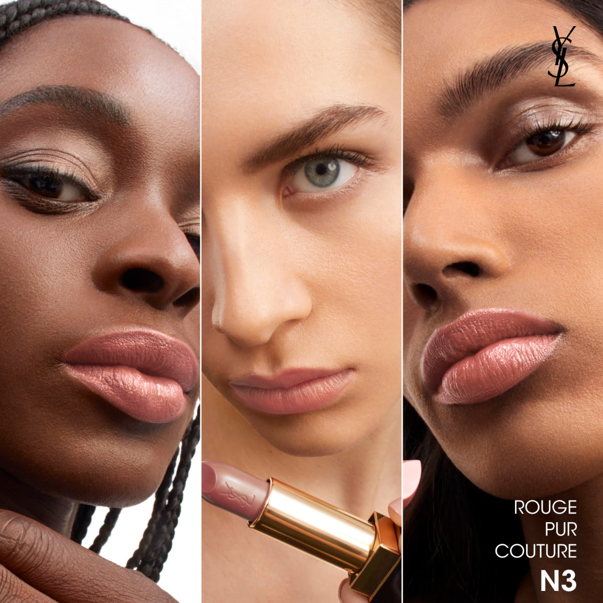 Yves Saint Laurent Rouge Pur Couture Reno Lipstick - N3 Nude Décolleté